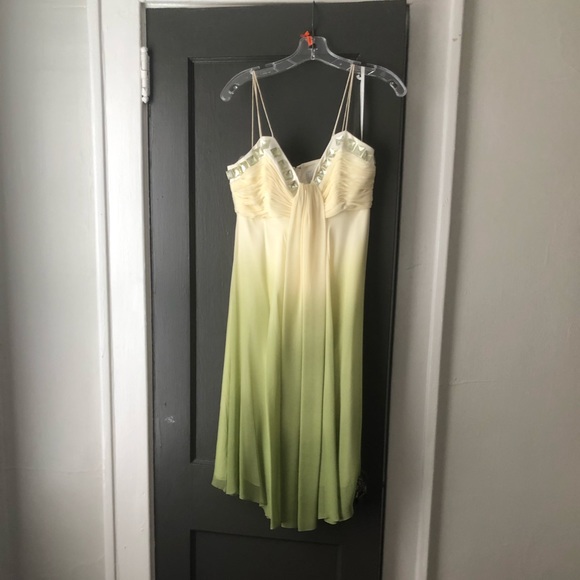 Stunning ombré Badgley Mischka cocktail dress size 6 - Picture 1 of 3